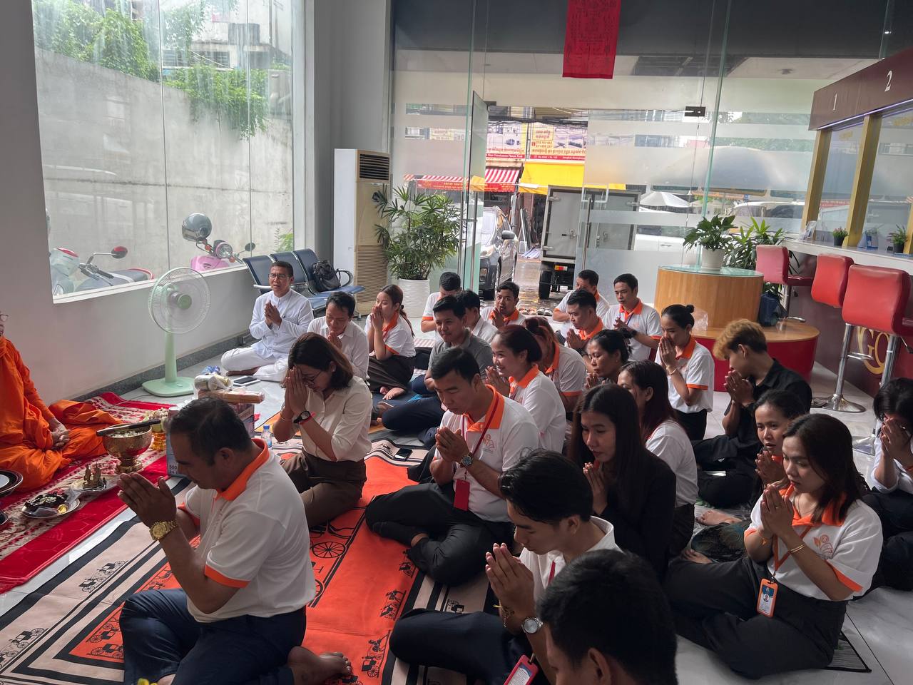 Blessing Ceremony for Prosperity at Cash Grow 68